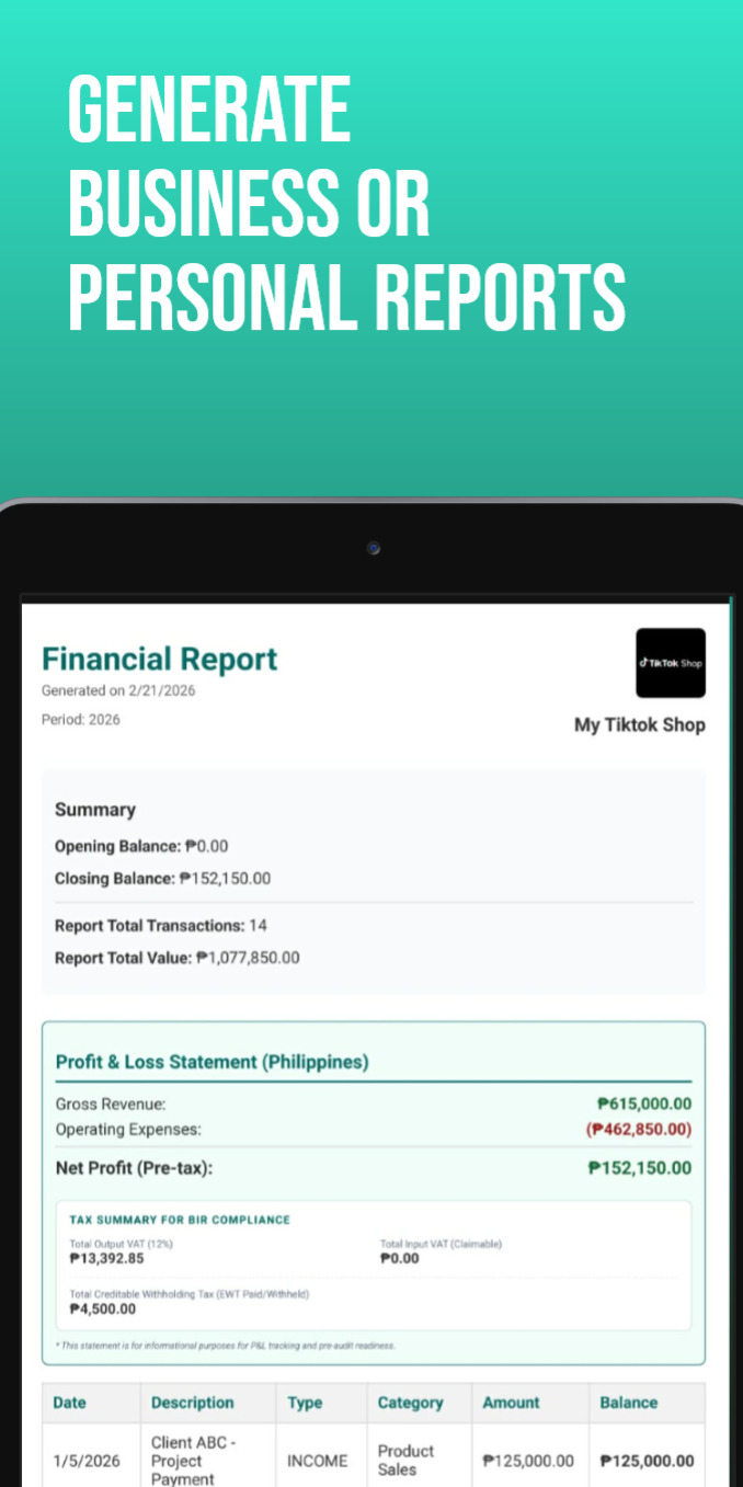 Financial Reports